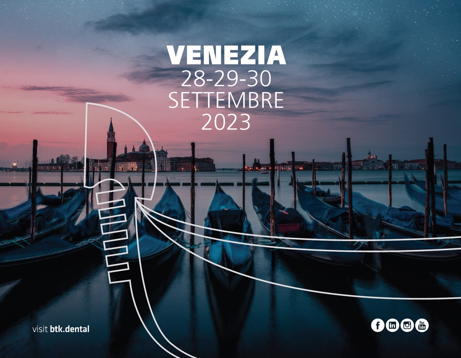 Locandina del congresso internazionale BTK OPERA 2023, Venezia
