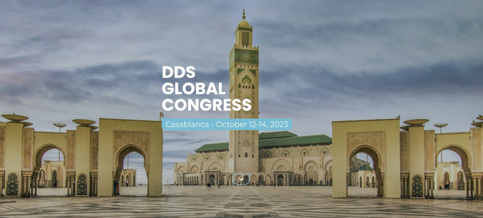 Locandina del DDS Global Congress 2023 a Casablanca